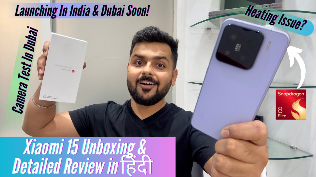 Xiaomi 15 Unboxing & Review with Camera Test - Best Compact Phone with Snapdragon 8 Elite?