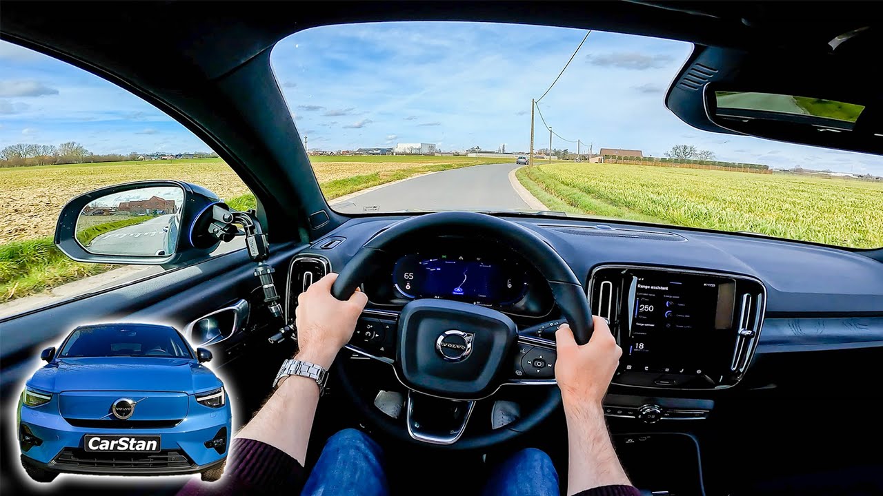 2022 Volvo C40 POV Test Drive: Twin Recharge Launch Edition 408 hp