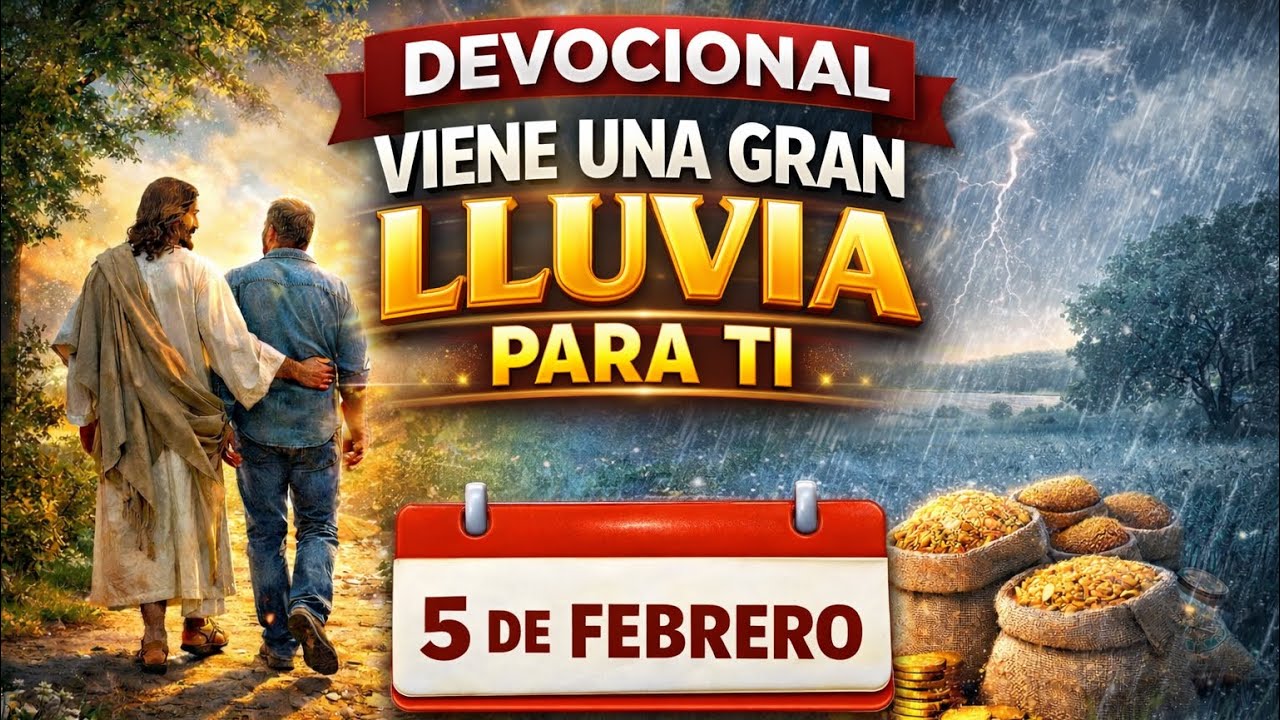 5 de febrero | Devocional de hoy | viene una gran lluvia para ti