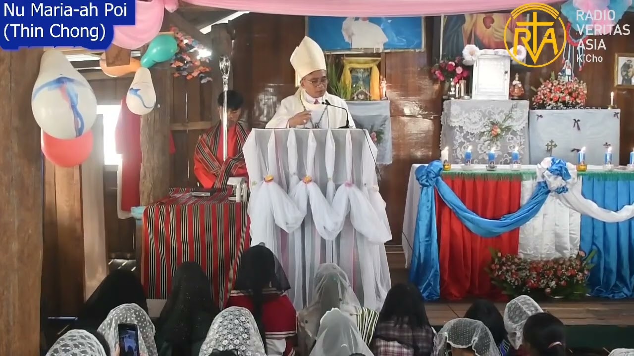 Our Lady of Lourdes, Thin Chaung village, Mindat Diocese.