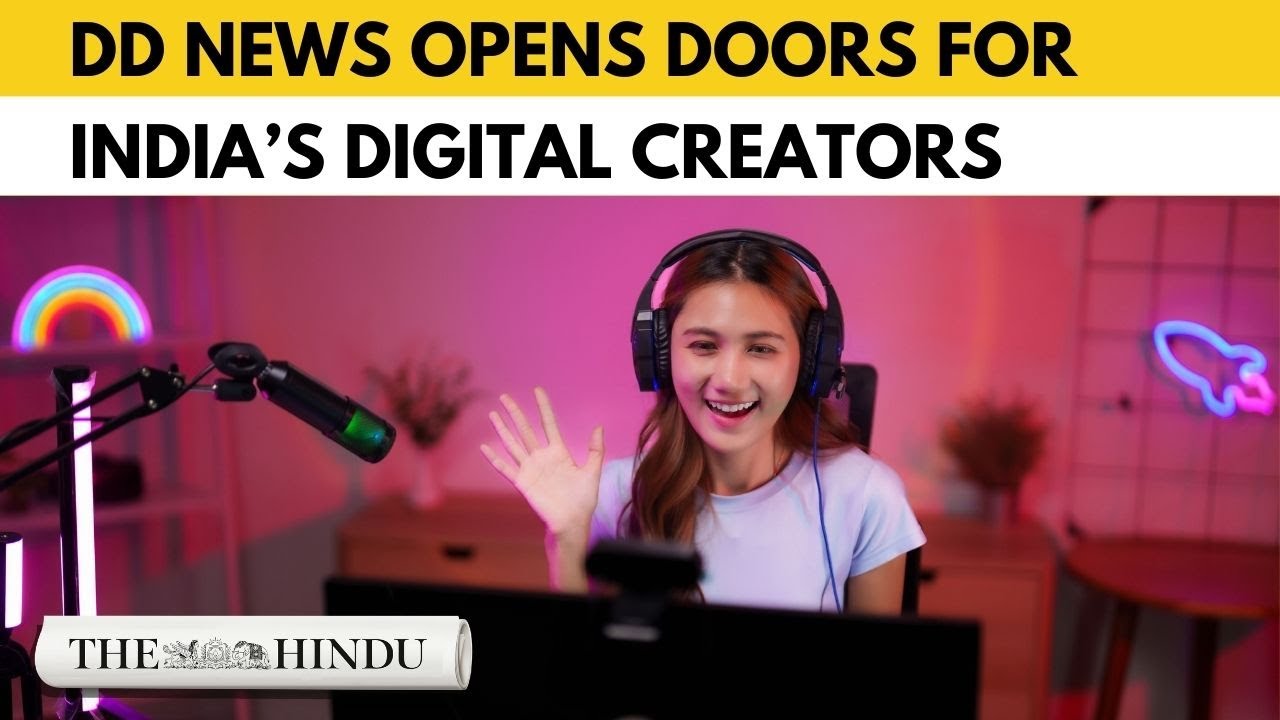 Prasar Bharati launches Creator&rsquo;s Corner on DD News to spotlight digital creators
