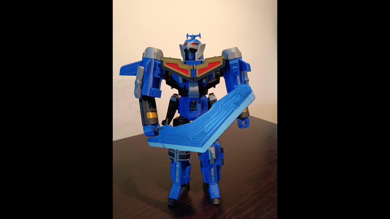 Stratoforce Megazord 3d Printed