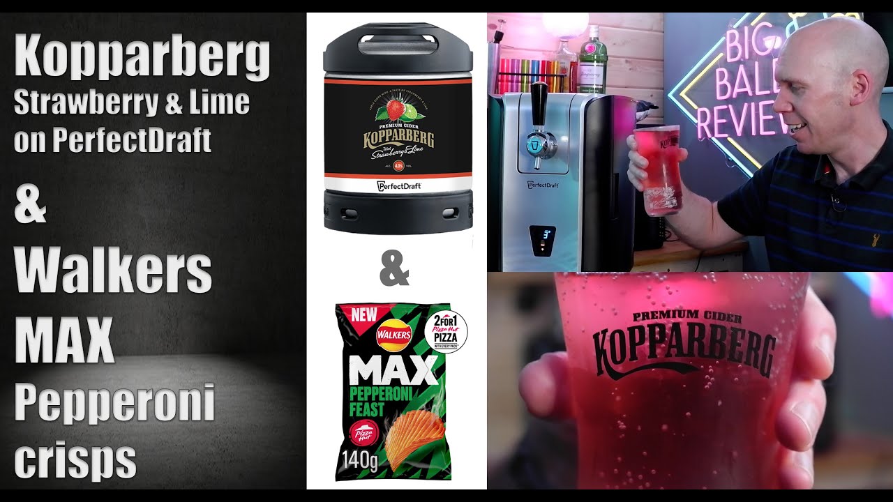 Сидр PerfectDraft Kopparberg со вкусом клубники и лайма, хорошее ли применение аппарату PerfectDraft?