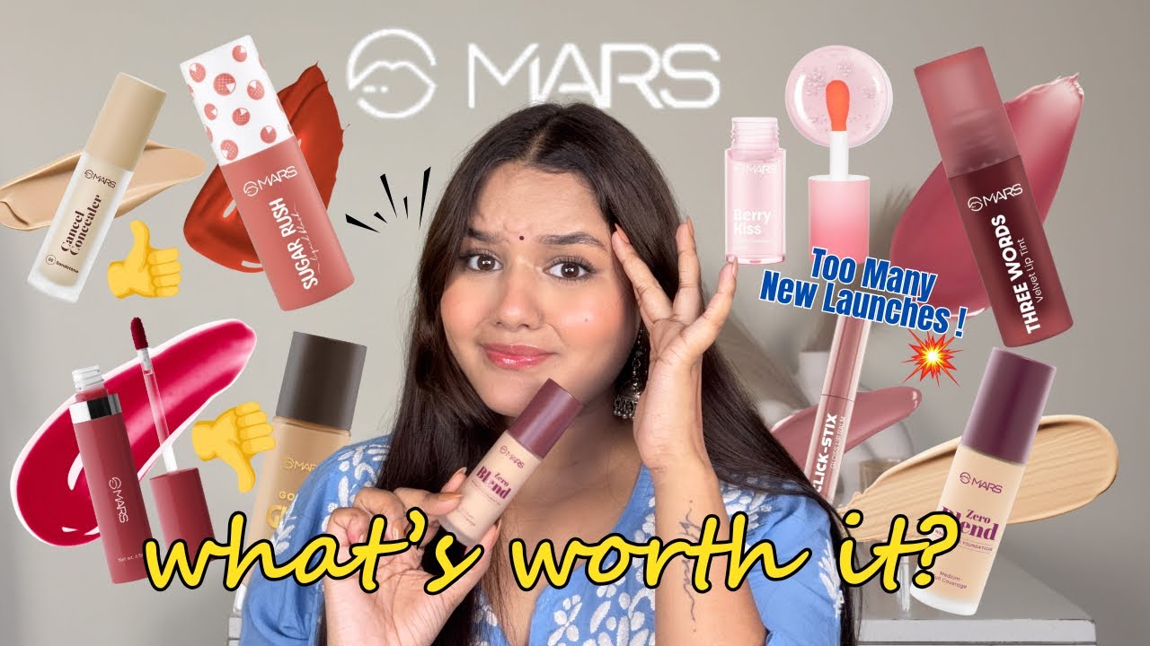 Overhyped?👀MARS Makeup Launches! Too affordable or worth the hype?