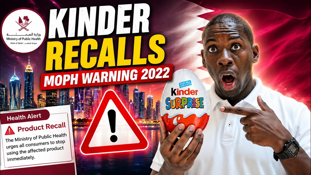 Kinder Chocolate Egg Recalled in Qatar  MOPH warns Consumers against its Consumption | Mexcreationtv
