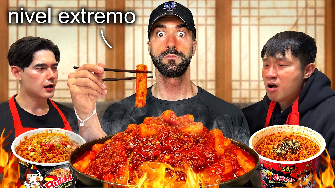 🔥 Probé la Comida MÁS PICANTE de Corea del Sur