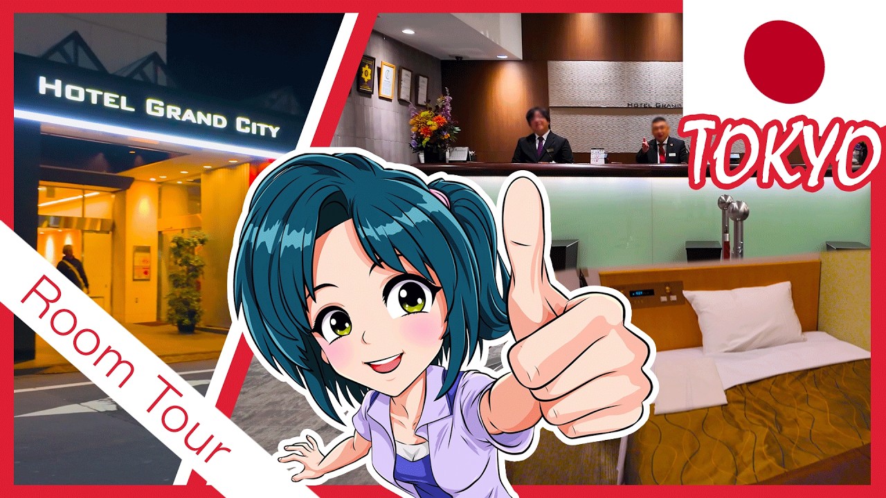 The BEST Budget Hotel in Tokyo? 🇯🇵 Hotel Grand City Ikebukuro Room Tour