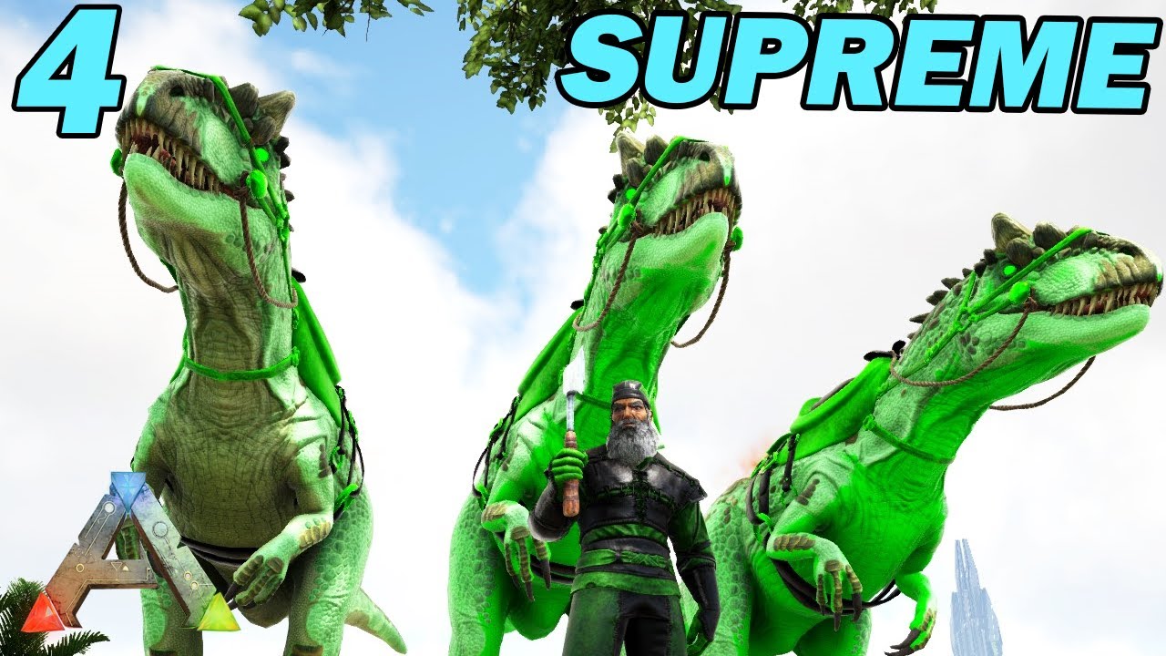 Je prépare mon armée de DELTA ALLOSAURES ! Ark SUPREME 4