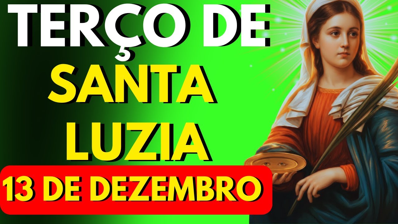 TERÇO DE SANTA LUZIA