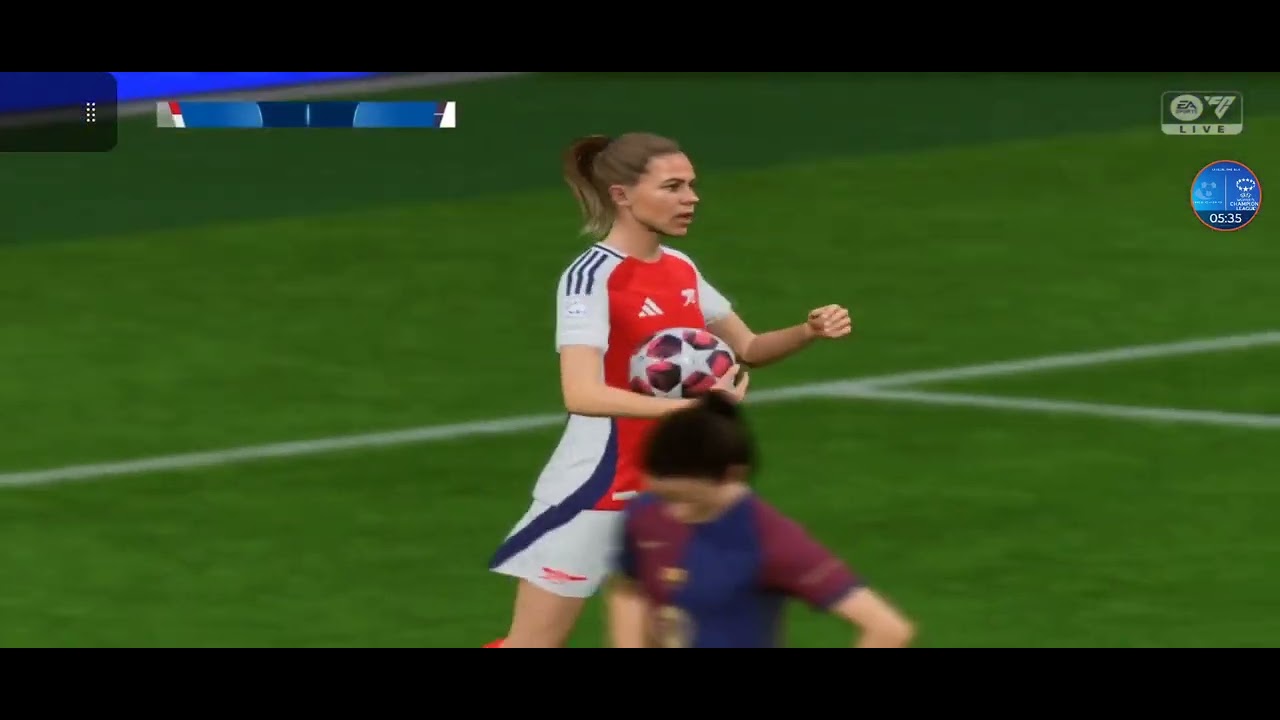 Arsenal x Barcelona - Volta das Semifinais - UEFA Women's Champions League 26-27 #eafc25 #uwcl 