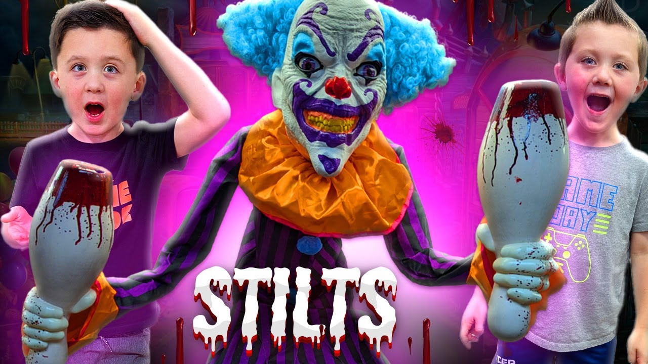 Stilts Spirit Halloween 2023 | Unbox Setup Halloween Animatronic | Animated 8ft Creepy Clown