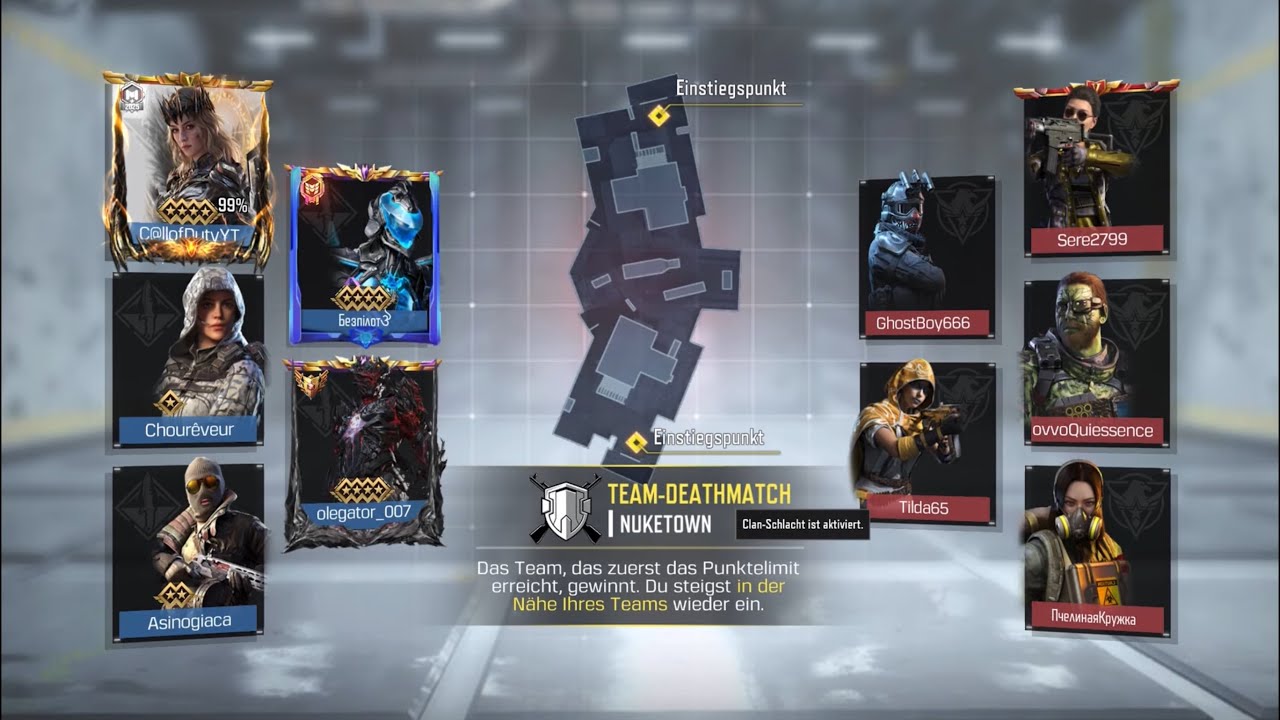 ✨💣✨Call of Duty mobile „Nuketown“ Team Deathmatch, ✨🥇1st.✨💥LEGENDÄRY💥🌟 Season 6/🩸KN 44Warbreaker👊