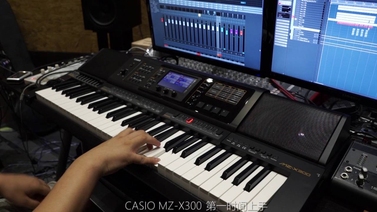 CASIO MZ-X300 music arranger sound demo