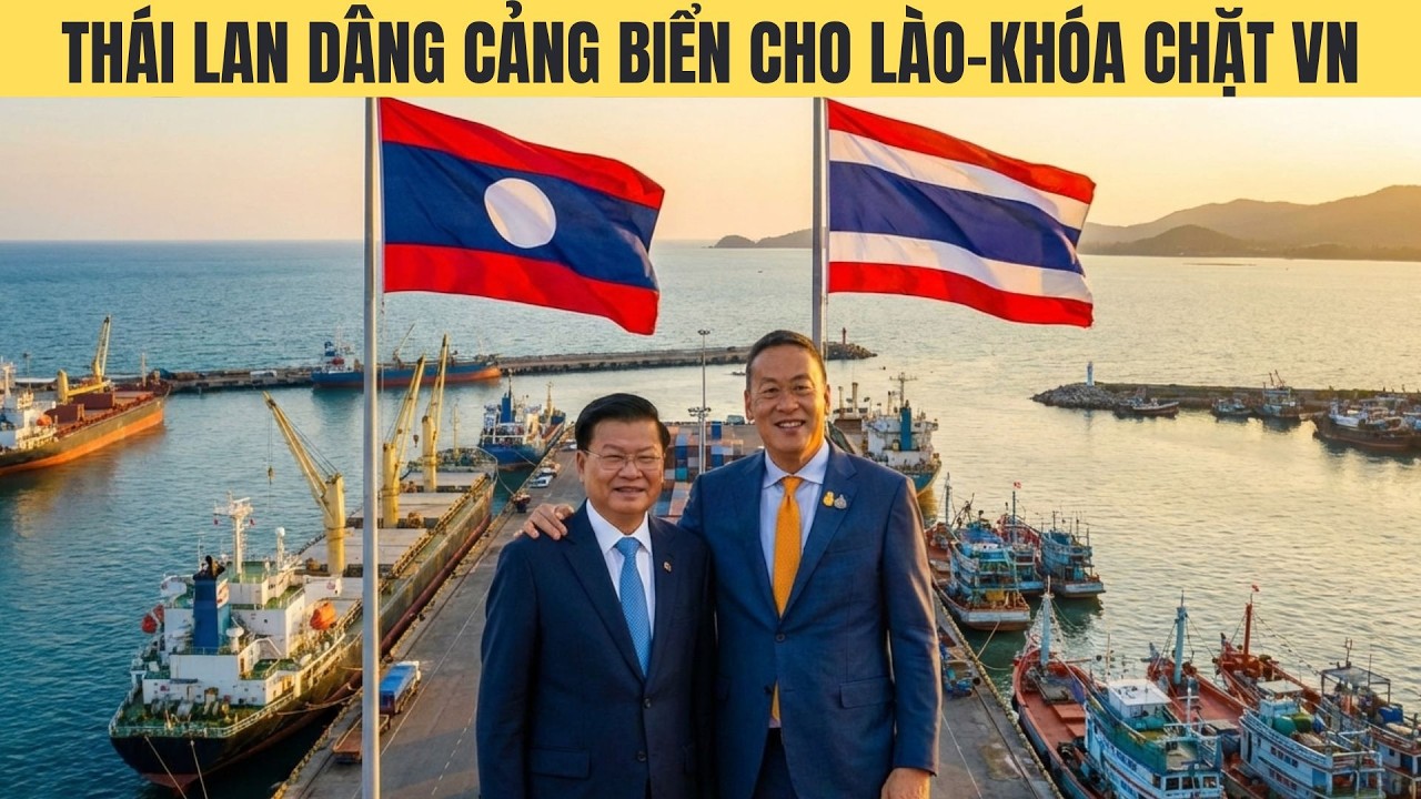Thái Lan dâng cảng biển cho Lào-Nước cờ khóa VN khỏi bàn cờ Mekong?