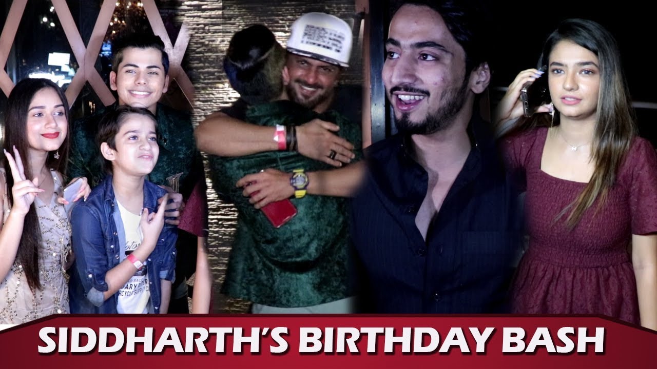 Siddharth & Abhishek Nigam Birthday Bash: Jannat, Arishfa, Reem, Anushka, Nishant, Mr.Faisu