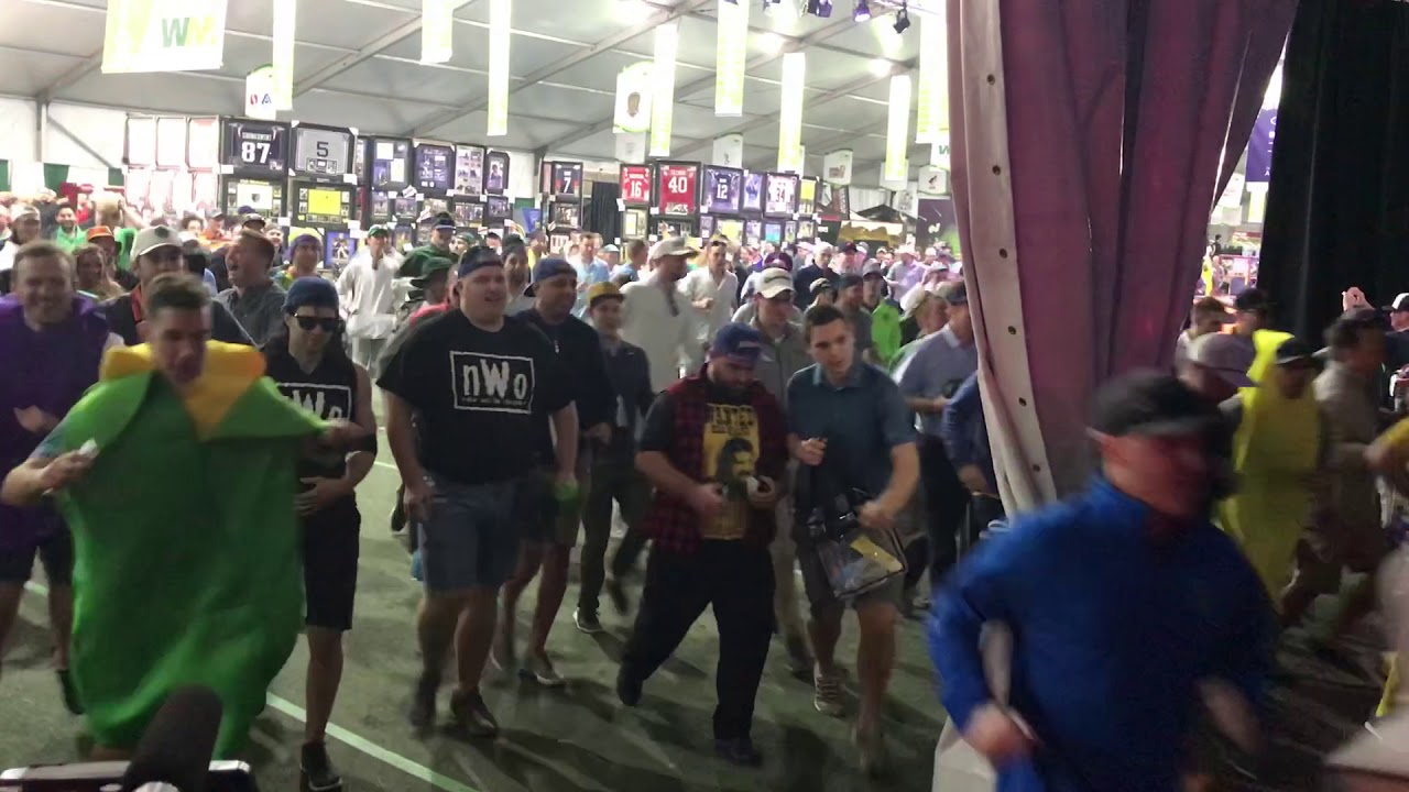 Running of the Golf Fans - Waste Management Phoenix Open