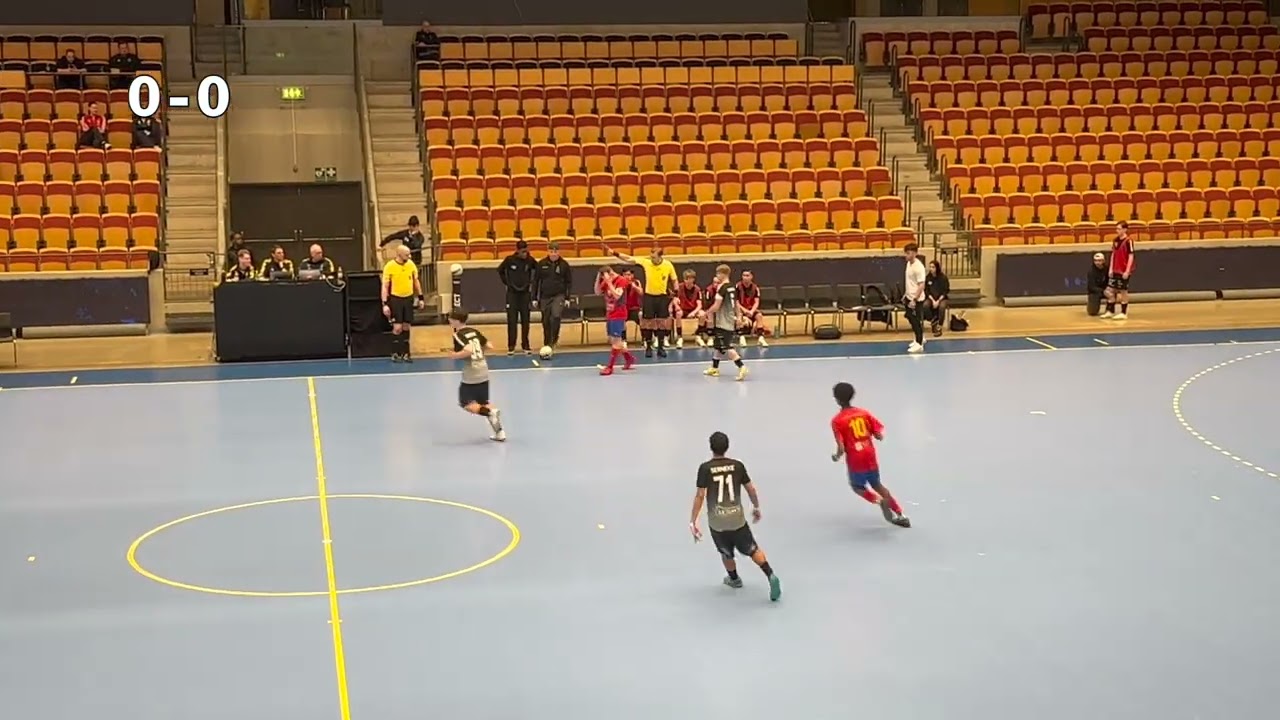 250330 Futsal SM slutspel Semifinal Västra Together FC P17- Borås AIK P17
