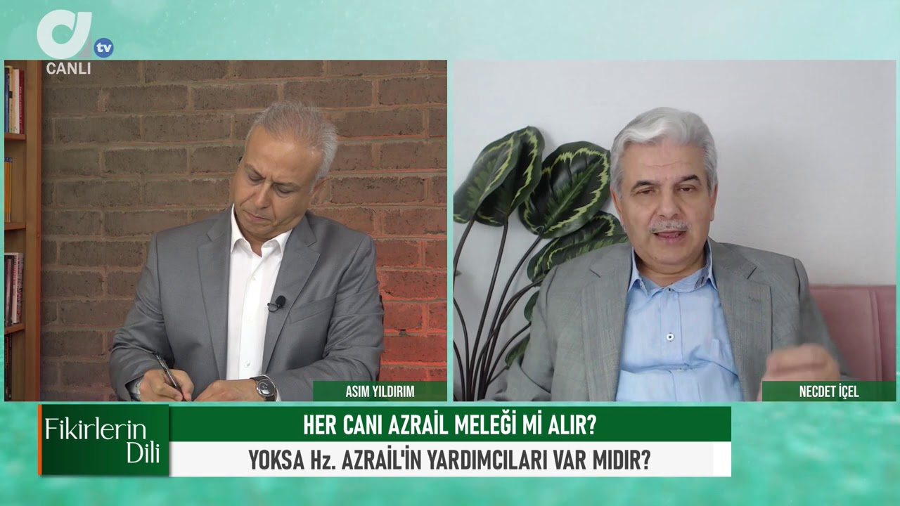 HER CANI AZRAİL Mİ ALIR | ASIM YILDIRIM | NECDET İÇEL | FİKİRLERİN DİLİ