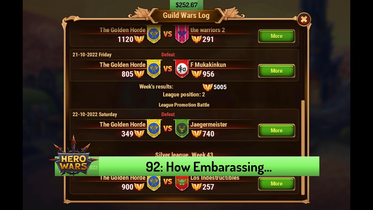 Let's Play Hero Wars 92: I Made a Huge Mistake!