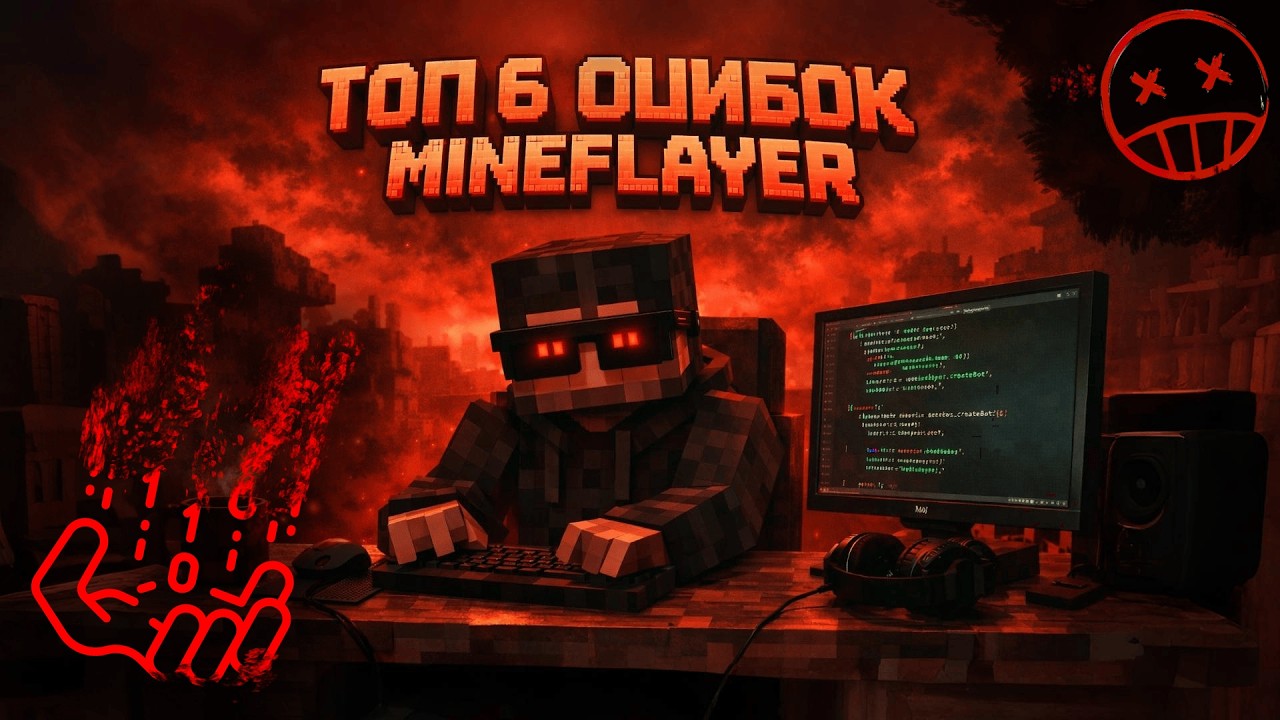 #js Mineflayer - ТОП 6 ОШИБОК ПРИ РАЗРАБОТКЕ БОТА | TOP 6 MISTAKES WHEN DEVELOPING A BOT