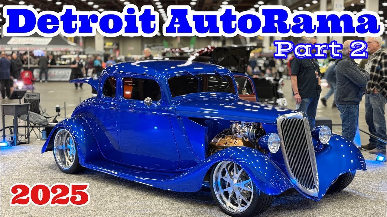 DETROIT AUTORAMA CAR SHOW 2025! - PART 2