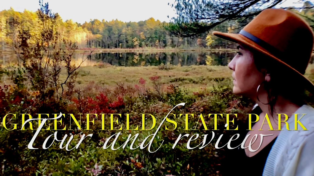 Greenfield State Park , New Hampshire/ tour and review/ lake camping/hiking on 4 lakes/vanlife ￼