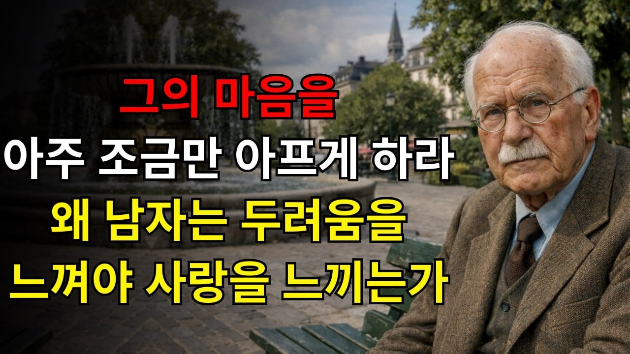 그의 마음을 아주 조금만 아프게 하라: 왜 남자는 두려움을 느껴야 사랑을 느끼는가 | 칼 융