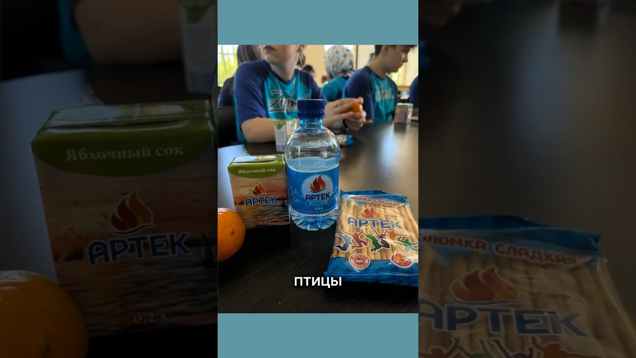КАК КОРМЯТ В АРТЕКЕ?😳 Артек #Артек #живаяклассика #едаартек