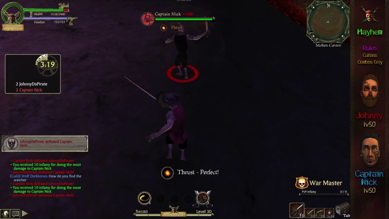 TLOPO PVP - JohnnyDaPirate VS Captain Nick