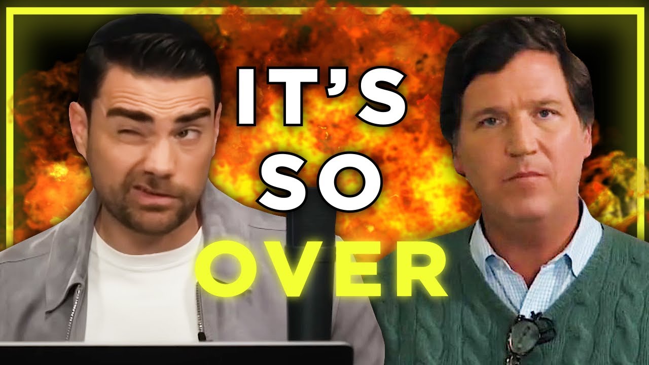 Ben Shapiro ATTACKS Tucker Carlson And Somehow Fumbles
