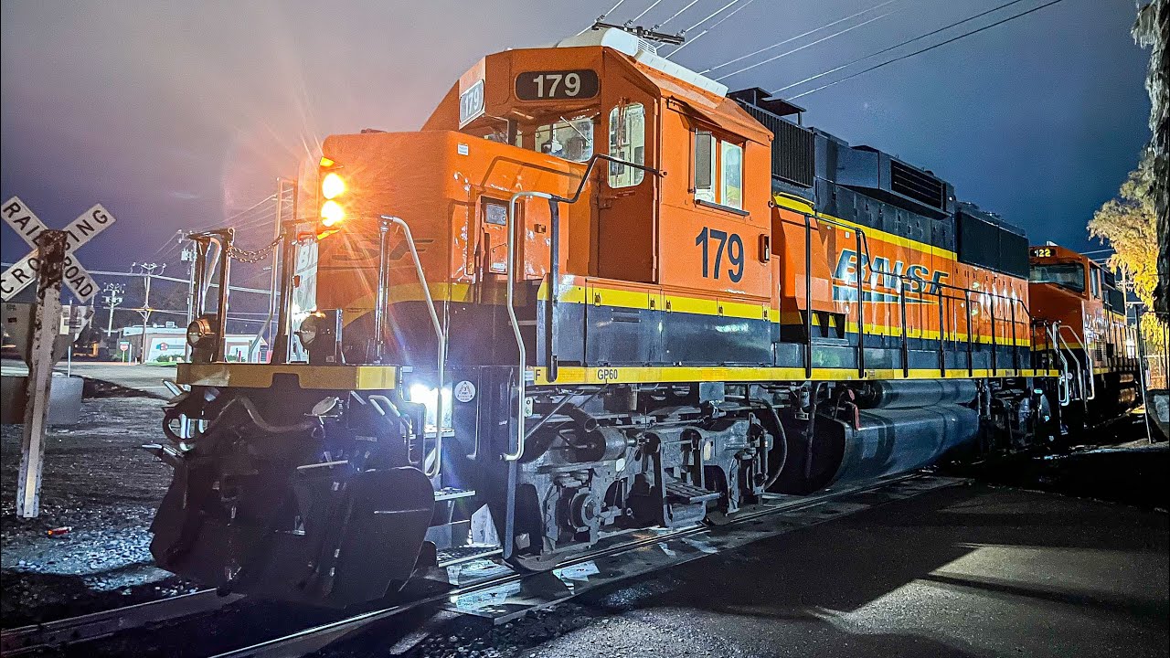 AWESOME RS3L HORN ON BNSF 179! BNSF 179 on the SONGS and Escondido Local!