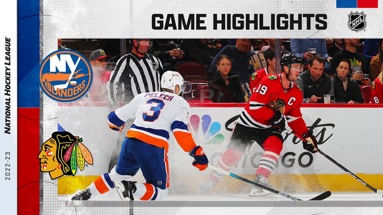 Islanders @ Blackhawks 11/1 | NHL Highlights 2022