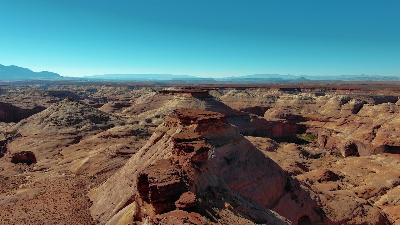 San Rafael Desert - Robbers Roost Area Drive & Fly - South Central Utah