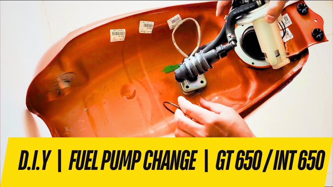 GT 650 / Interceptor 650 | How to change/install fuel pump on new tank.