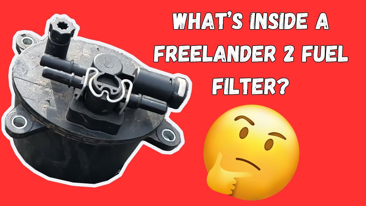 What's Inside A Freelander 2's Fuel Filter?