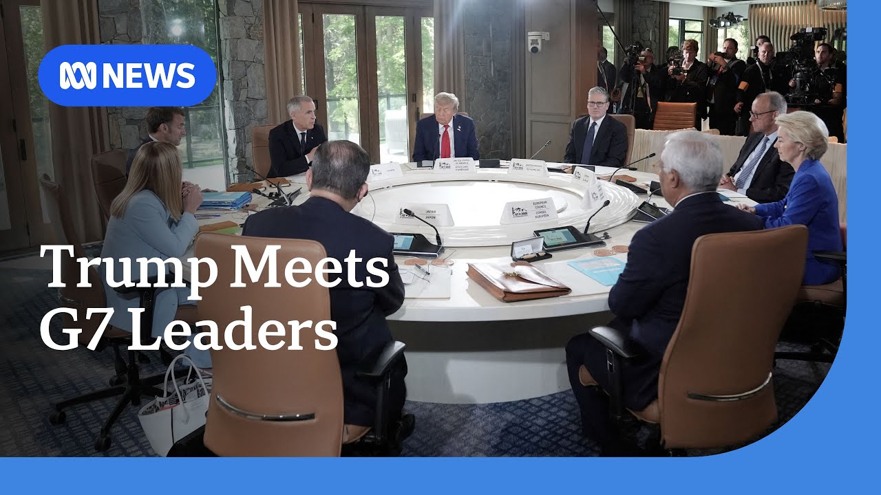 Iran-Israel conflict and trade tensions dominate G7 summit | ABC NEWS