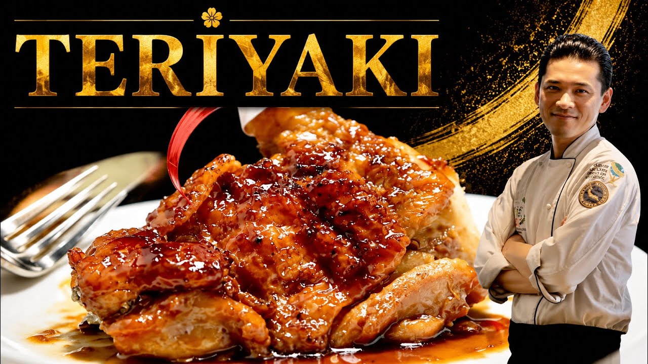 Poulet teriyaki cuisine japonais