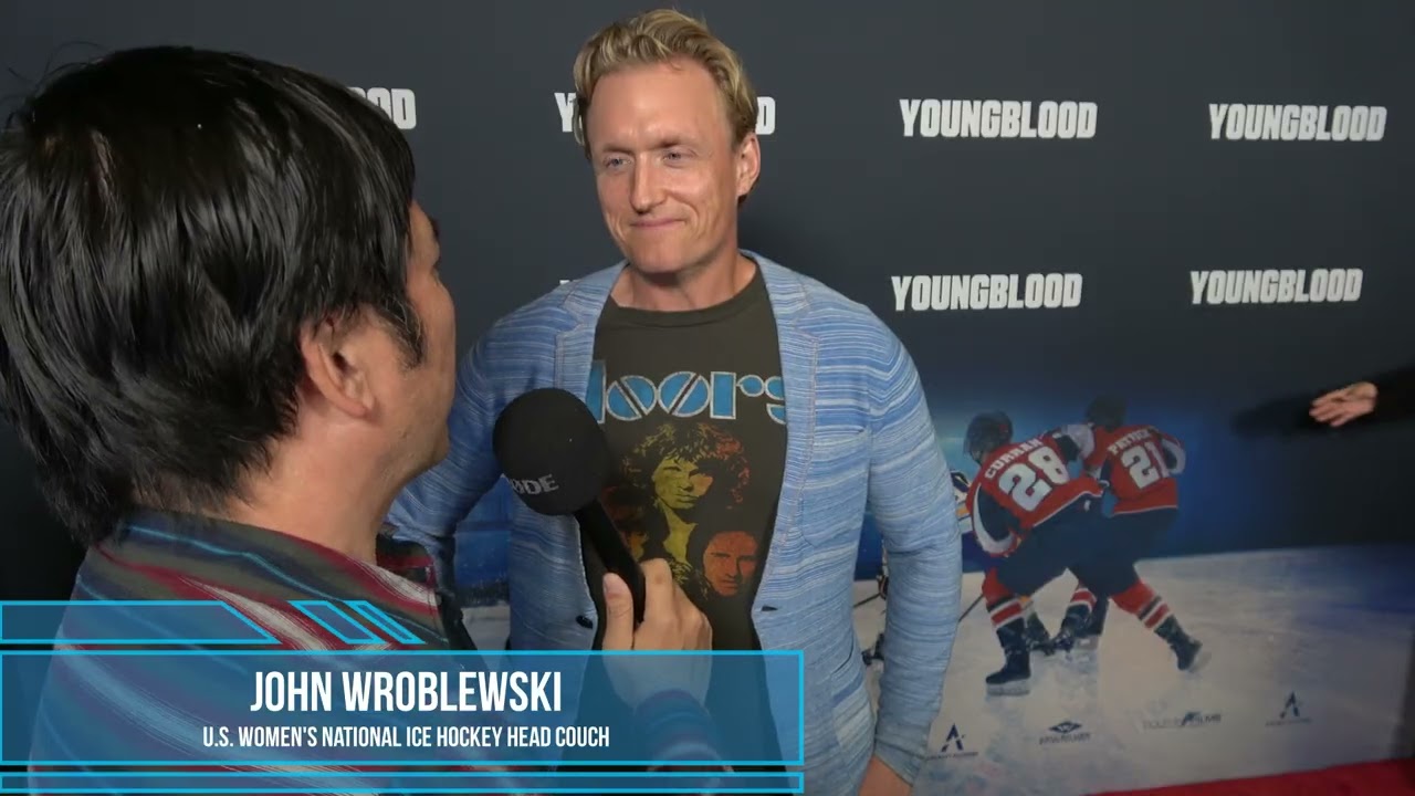 John Wroblewski Carpet Interview at Youngblood Premiere