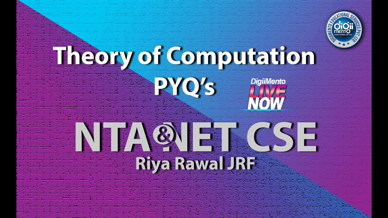 TOC PYQ’s - I | NTA UGC NET |