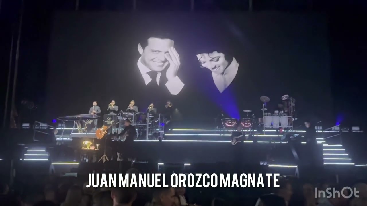 LUIS MIGUEL  Sonríe  ft MICHAEL JACKSON TIJUANA TOUR 2024 04 09 24