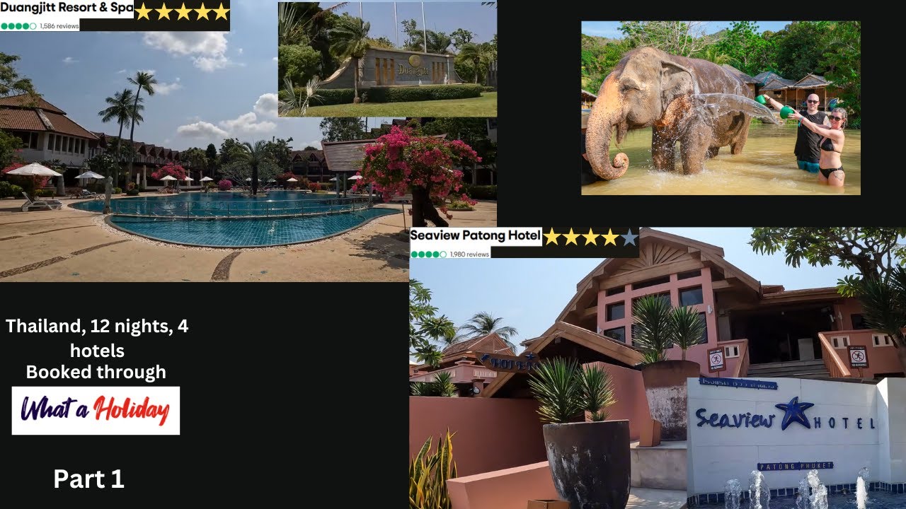 Thailand 😃 Seaview patong & duangjitt resort and spa #thailand #thailandtravel #phuket #patong