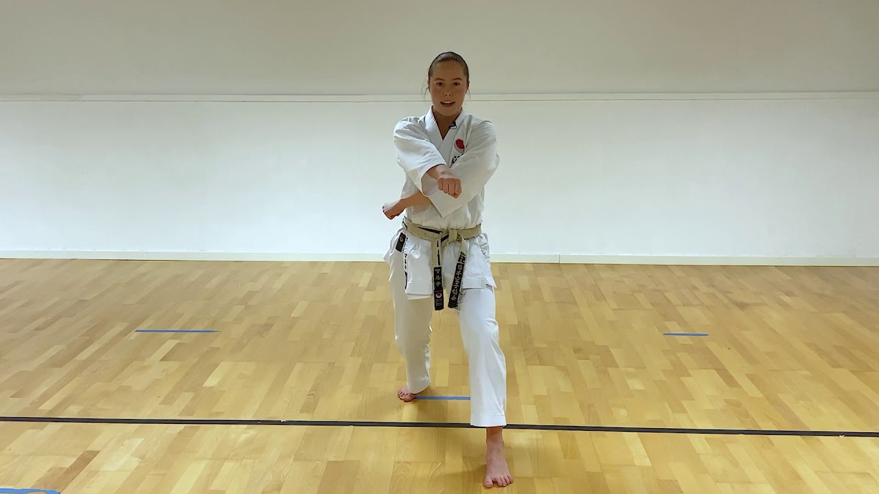 Chudan Uchi Ude Uke, Kizami Zuki, Gyaku Zuki | Bjørgvin karateklubb