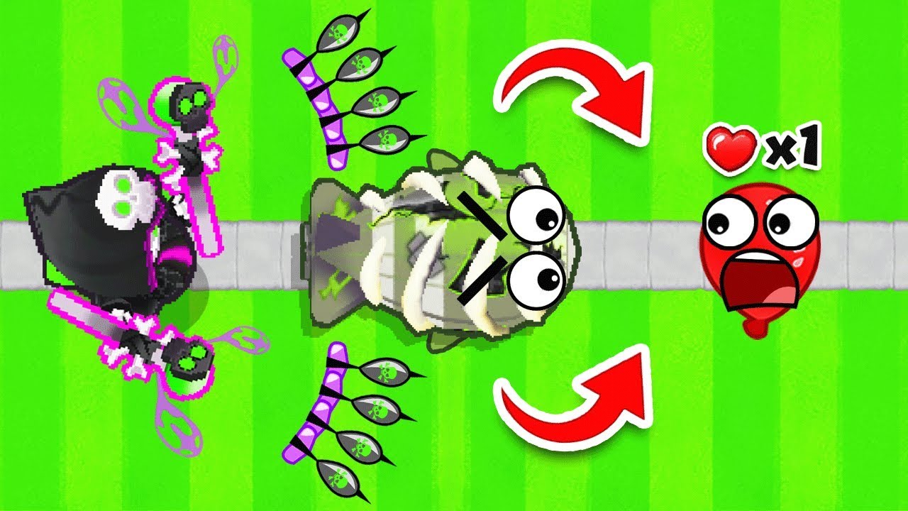 Round 100 WIZARD *ONLY* CHALLENGE in Bloons TD 6