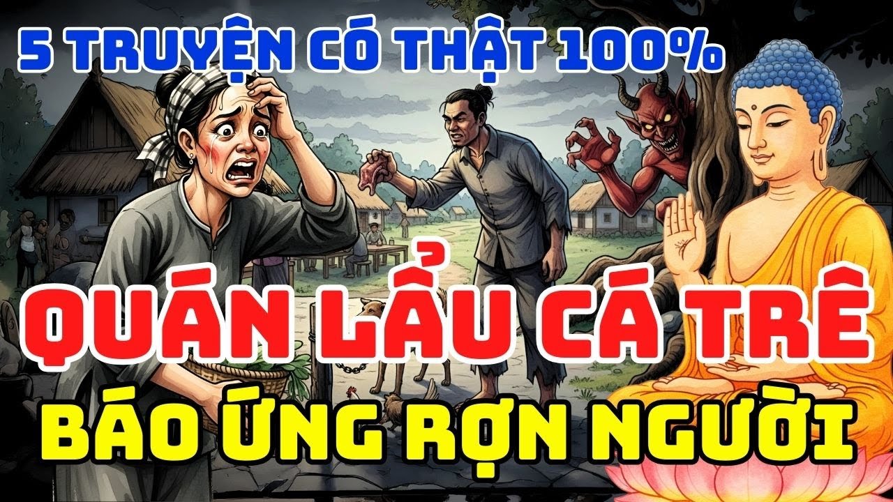 CHUYỆN NHÂN QUẢ 🔴 RỢN NGƯỜI NGHE KỂ VỀ QUÁN LẨU CÁ TRÊ, CÁI KẾT ĐÁNG SỢ