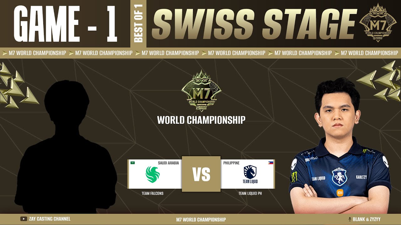[Game - 1] Team Falcons Vs Team Liquid | M7 World Championship