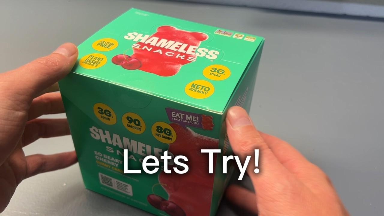 Shameless Snacks Gummy Bears! - Quick taste test