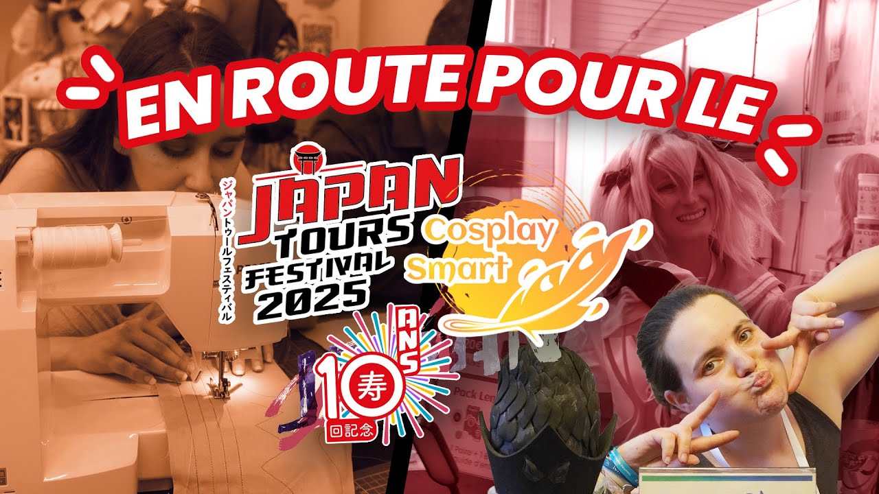 Vlog Japan Tours Festival 2025 : Cosplay, ateliers & finale de la Coupe de France ! 🎭✨