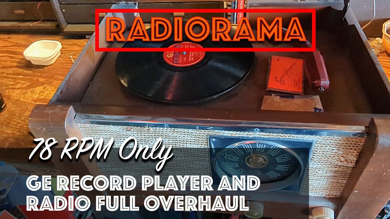 Replacing salt crystal cartridge with ceramic: GE record player and radio combo