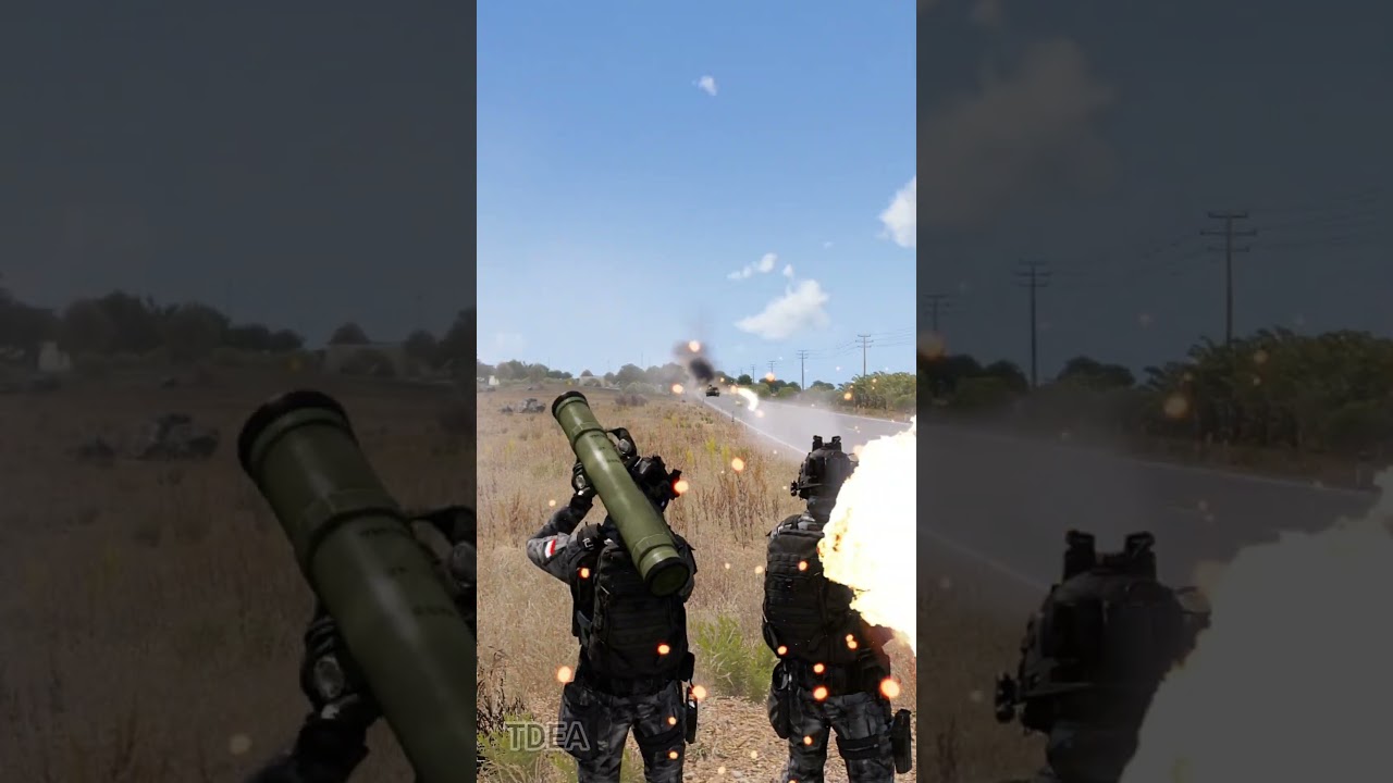 Awesome! 2 special forces managed to destroy an enemy tank | Arma 3