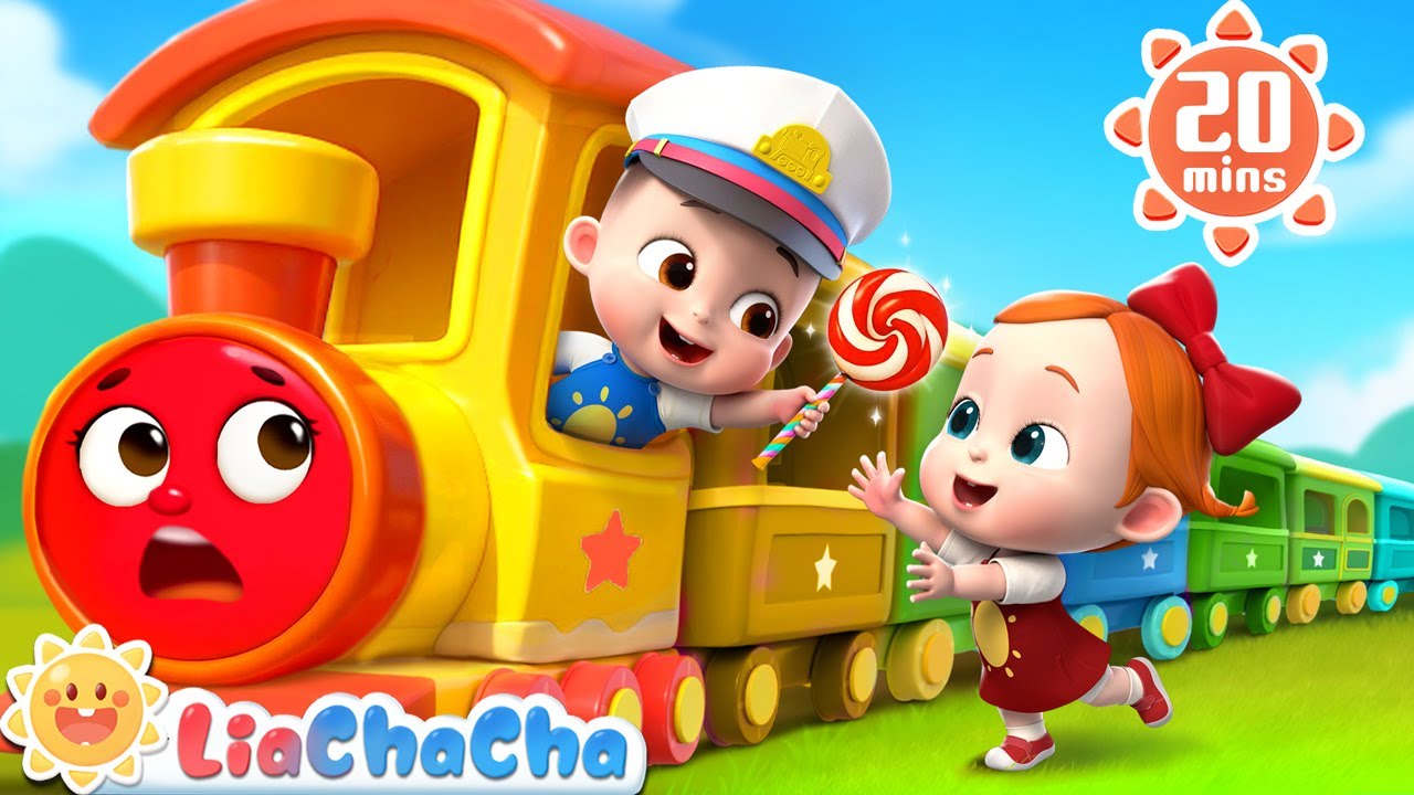 Train Song | Toot Toot Train Is Coming! | Jobs and Career | Kids Songs & Nursery Rhymes | LiaChaCha